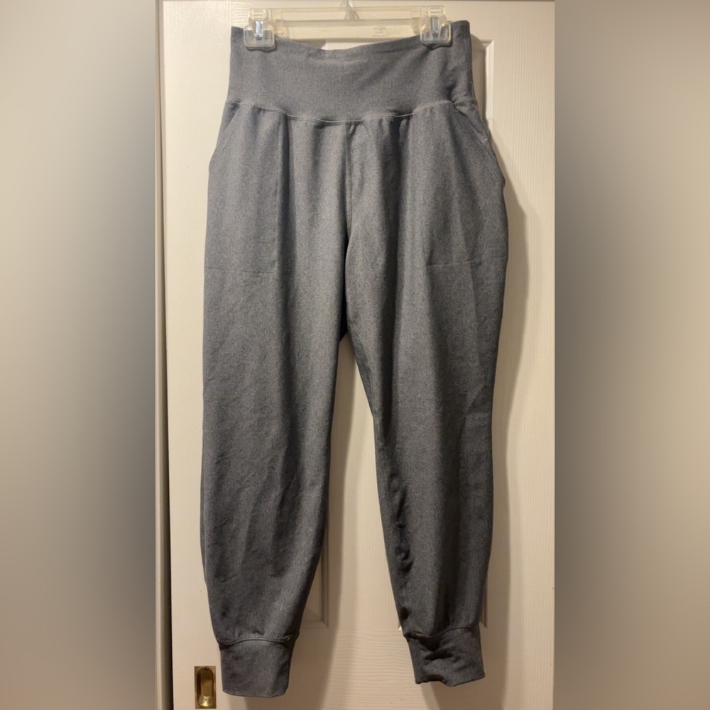Two pairs of Old Navy Active Powersoft High Rise Leggings Go Dry Large